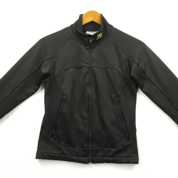 Helly Hanson Full Zip Jacket Women XS Black Pro Stretch‎ Soft Shell Activewear - Picture 1 of 13